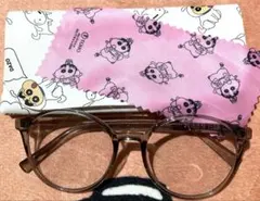 mini 付録　クレヨンしんちゃん　メガネケース＆メガネ拭き 調光サングラス