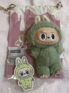 POP MART Green Grape ぬいぐるみ　マカロン　ラブブ　グリーン