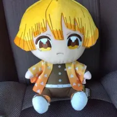 鬼滅の刃 ぬいぷりけ おすわりBIGぬいぐるみ 我妻善逸 - メルカリ