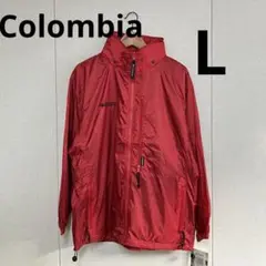 【未使用】Colombia コロンビア　アウター　ナイロンジャケット　レッド　L