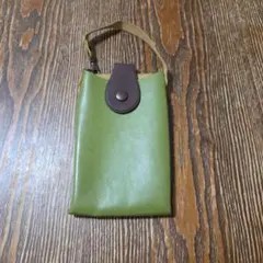 ハンドメイド　携帯皮ケース