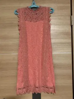 12/7まで♡ROYAL PARTY ピンクノースリーブワンピース