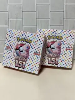 コ*ス様 ポケモンカードゲーム 151 未開封シュリンク付きボックス3 
