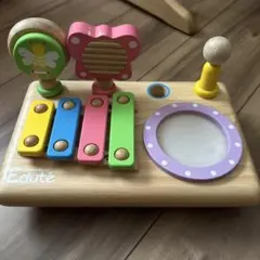 エデュテ ファーストミュージックセット 木製知育玩具 楽器おもちゃ 音遊びのサムネイル