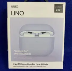UNIQ LINO シリコン AirPods 3 ケース ラベンダー 第3世代