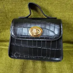 クロコダイル型ミニショルダーバッグ