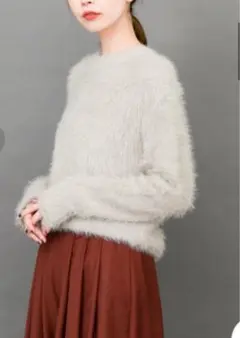 フェザー ニット