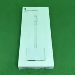 Apple Lightning - Digital AVアダプタ　純正