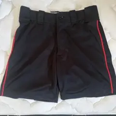 Mizuno ブラックショーツ Mサイズ 赤ライン