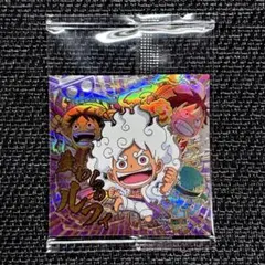 ワンピース 大海賊シールウエハースLOG.14 SGR モンキー・D・ルフィ ①