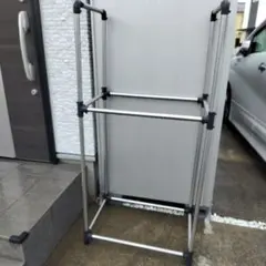 スチールラック シルバー 組み立て式のサムネイル