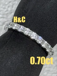 ☆0.90ct☆✨グラデーションダイヤモンドハーフエタニティリング指輪 