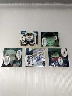 宇宙戦艦ヤマト　シール・ステッカー 5枚セット