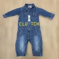 J.S. DENIM デニムカバーオール ロンパース つなぎ 80cm