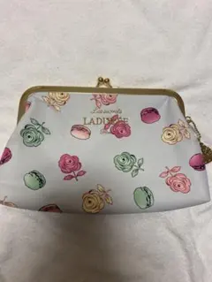 Les Secrets LADUREE ポーチ マカロン ローズ柄のサムネイル