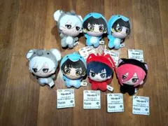 ブルーロック　ちびぐるみ４種　７体セット　プライズ　新品・タグ付き