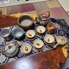 日本茶器セット 陶器製
