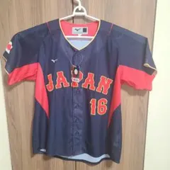 WBC 2023 大谷翔平 レプリカユニフォーム #16 ビジター/S　刺繍