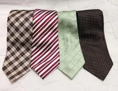 メンズ ネクタイ 4本セット まとめ売り