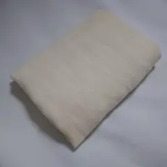 大判　クリーム色　パステルイエロー　 フリンジ付き ストール