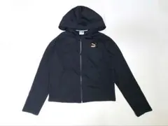PUMA ジップアップパーカー ブラック M 上着 スポーツウエア