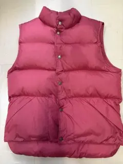L.L.Bean 赤 ダウンベスト Sサイズ