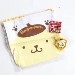 【未開封】ポムポムプリン きんちゃく袋 / おまけつき プレミアムマスコット