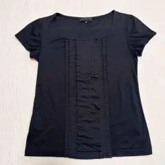 ICB 半袖 カットソー Tシャツ トップス ブラック レディース Sのサムネイル