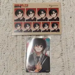 ジャンプフェスタ サカモトデイズ マグネットステッカー 証明写真風カード 南雲