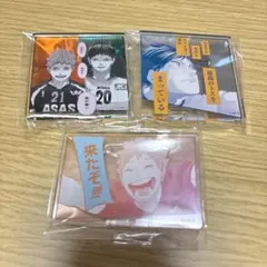 ハイキュー 名言アクリルバッジ 影山飛雄 日向翔陽