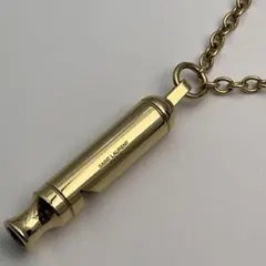 【美品】サンローラン ネックレス ホイッスル 笛 モチーフ ロング ゴールドのサムネイル