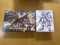 RG Hi-νガンダム HG ナイチンゲール クリアカラー 2点セット RG Hi-νガンダム HG ナイチンゲール クリアカラー 2点セット - メルカリ