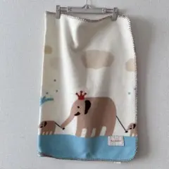 フリースブランケット　ひざ掛け　ぞう