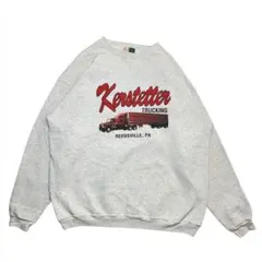 90s 裏起毛 スウェット トレーナー グレー 古着 メンズ XL USA製