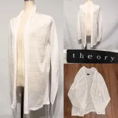 theory セオリー　リネン✖️レーヨン　 薄手カーディガン Sのサムネイル