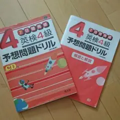 英検4級予想問題ドリル : 7日間完成