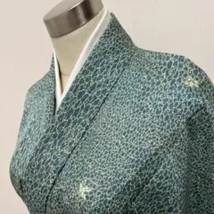 KL3974 洗える着物 小紋 身丈156.5cm ポリエステル 化繊