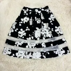 RINA SCIMENTO リナシメント 膝丈 スカート 花柄