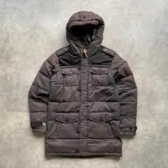 ノースフェイス リッジダウンジャケット アウター ブラウン 茶色 10754