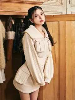 Darich ニットコンビスウェットセットアップ