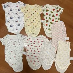 ユニクロ ボディスーツ メッシュ 70 80 ミッフィー 8着まとめ売り