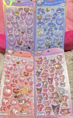 【正規品】サンリオ うるちゅるPOPシール　ボンボンドロップシール まとめ売り