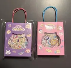 ちいかわ ダイナー ペーパーバッグ フレークシール 2種セット