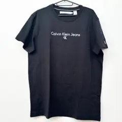 【新品未使用】Calvin Klein Jeans ロゴTシャツ ブラック Ｌ