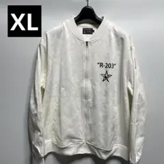 美品　DISPORT ジャンパー　アウター　白　メンズ　サイズ　XL