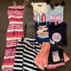 130センチ　夏服　まとめ売り⑥ 女の子　ワンピース　Tシャツ 子供服