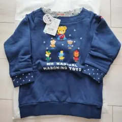 新品　ミキハウス　プッチーワッペン　トレーナー 100cm