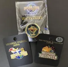ユニバーサル・スタジオ・ジャパン ピンバッジセット3個