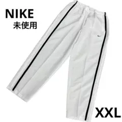 【未使用】NIKE ナイロン　トラックパンツ　00s Y2K スウォシュ刺繍