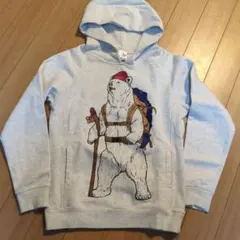 go slow caravan 登山ホッキョクグマ パーカー S